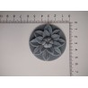 round flower cake decoration frame pattern silicone mold resin clay cr