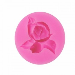 3D Rose Cake Mold Chocolate Hand Made Craft soap Silicone Mold