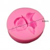 3D Rose Cake Mold Chocolate Hand Made Craft soap Silicone Mold