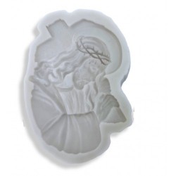 Jesus Silicone Mould, Christian, religious, Easter, for resin, cake to