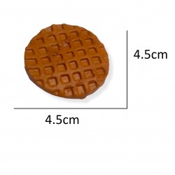 waffle mold resin clay fondant wax soap miniature biscuit cookies sili