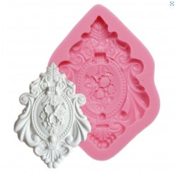 flower Frame Silicone Mold Fondant Mold Party Cake Decorating Tools Ch