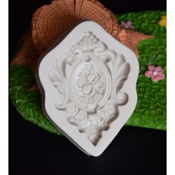 flower Frame Silicone Mold Fondant Mold Party Cake Decorating Tools Ch