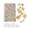 Plum Blossom Flower rose  Fondant Cake Silicone Mold Birthday Wedding