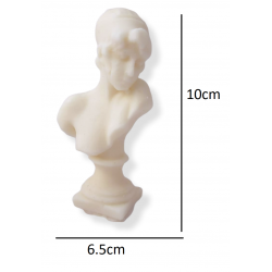 3D Silicone female torso mold woman statue - female bust candle soap r