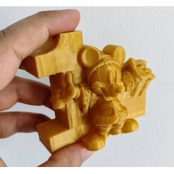 3d mickey mouse silicone mould