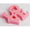 valentine LOVE Letter Silicone Mold-3D Love Heart Mold-Letter Fondant