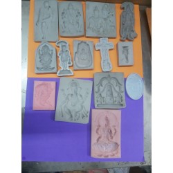 GODS SILICONE MOLDS. STOCK CLEARANCE SALE 1451 GRMS MOLD ONLY RS 2800R