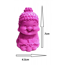 Smiling Buddha Craft Art Silicone Soap mold Craft Molds DIY Handmade C