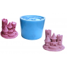 sand Castle Fondant Mould DIY Castle Chocolate Silicone Mold Cake Deco