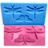 Butterfly Dance Silicone Mold Fondant Mold DIY Wedding Cake Decorating