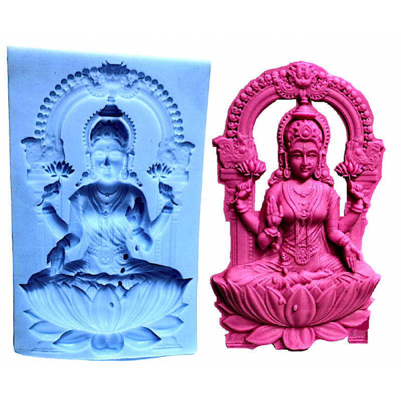 devi laxmi ma jagdambe goddess idol sculpture temple god silicone mold