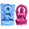 devi laxmi ma jagdambe goddess idol sculpture temple god silicone mold