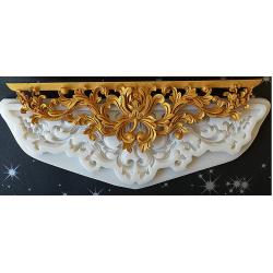 Classical Pattern Relief Lace Silicone Epoxy Resin Mould