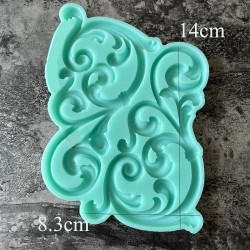 Relief Silicone Epoxy Resin Plaster Mould cake mold