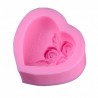 I love you Heart Soap Mold Flexible Silicone Mold Handmade Soap Candle