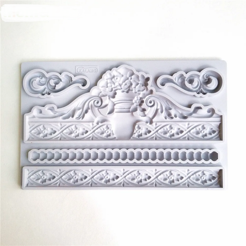 Deco Shaped Silicone Mold Cake Decoration Fondant Cake  Mold