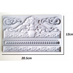 Deco Shaped Silicone Mold Cake Decoration Fondant Cake  Mold