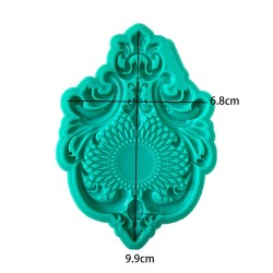 Flower Silicone Epoxy Resin Mould cake mold fondant molds cake decorat