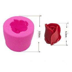 New 3D Rose Craft Art Silicone Soap mold Craft Molds DIY Handmade soap