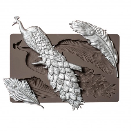 Peacock Silicone Cake Mold Fondant molds Cake Decorating Tools Chocola