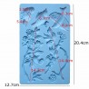 Mold Silicone Birds on a Branch for Plaster Resin Porcelain Wax Soap C
