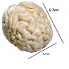 3D Human Brain Organ Candle Silicone Mold