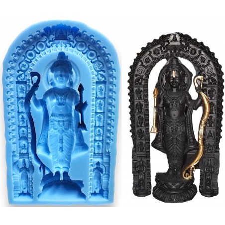 Ram Lalla Silicone Mold ayodhya pran partishtha 10 Avtar ram Temple R