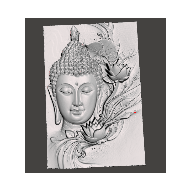 Buddha face v1