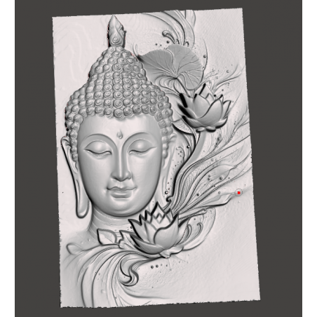 Buddha face v1