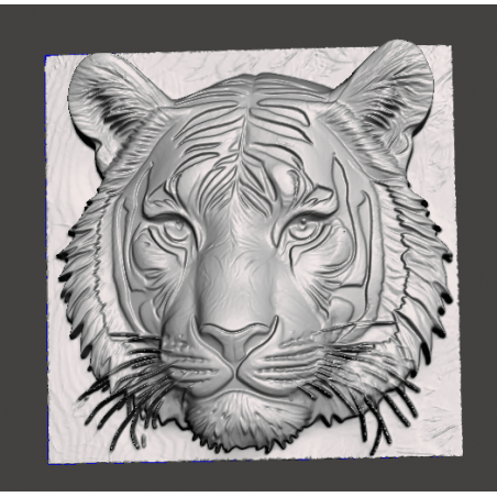 Make to order - Indian bengal tiger face