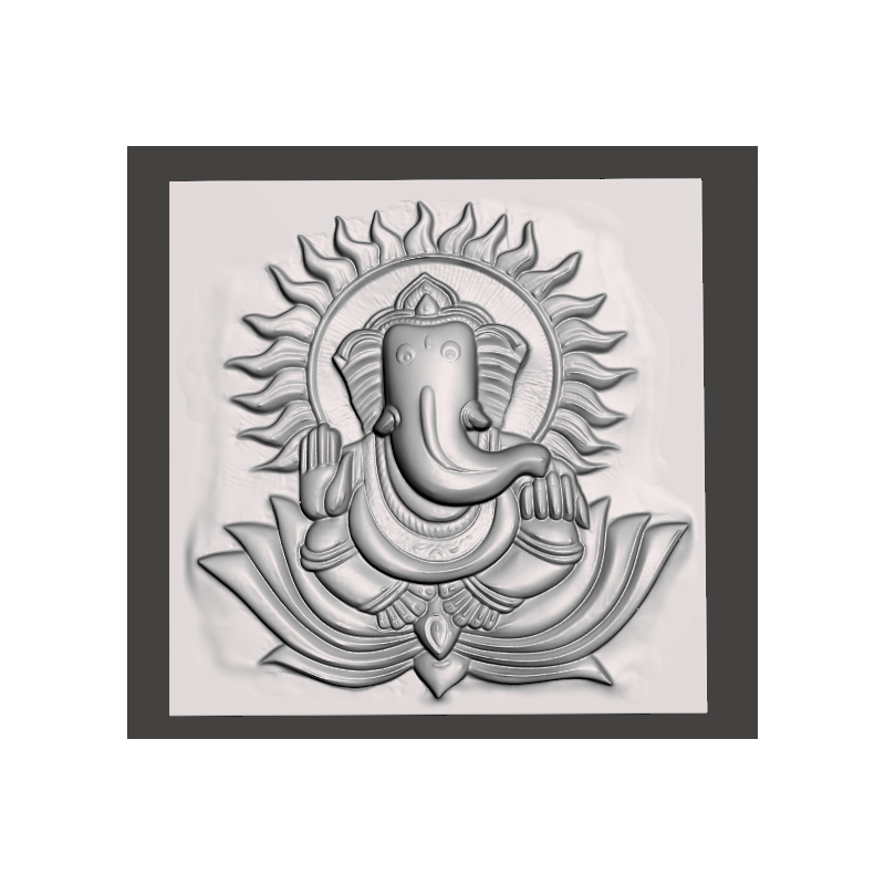 Make to order - Indian temple sculpture fish selling woman