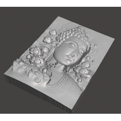 Make to order - Buddha face burst scenary