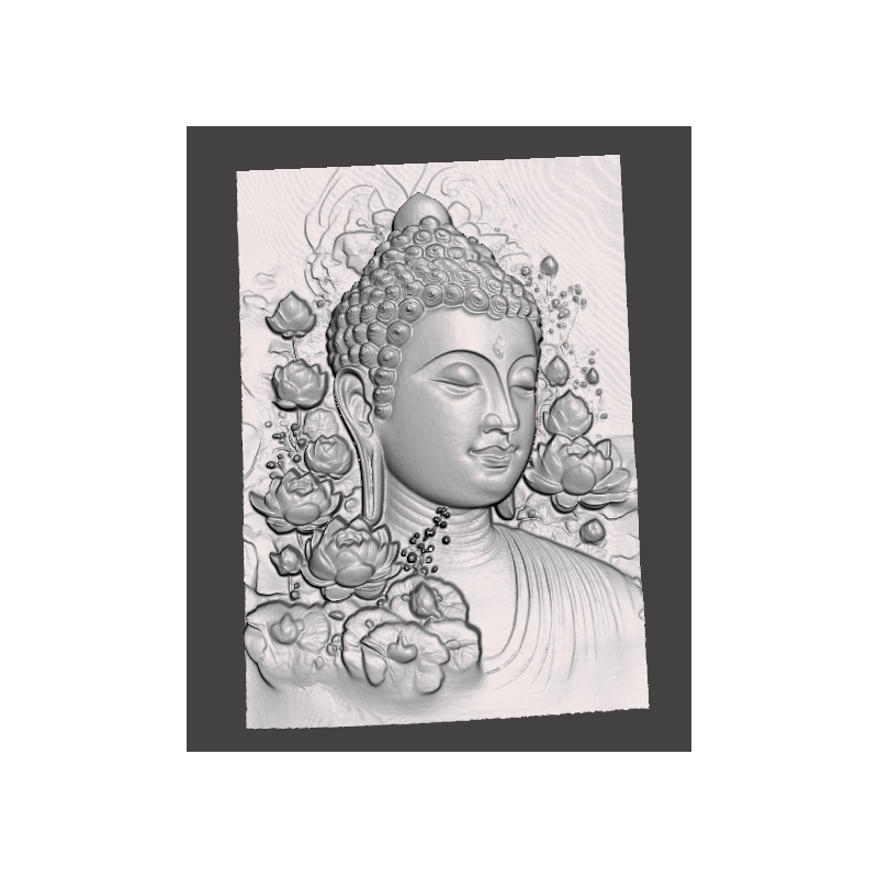 Make to order - Buddha face burst scenary Make to order - Buddha face burst scenary