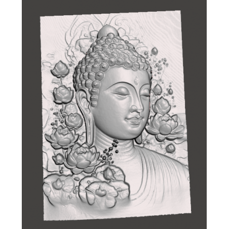 Make to order - Buddha face burst scenary