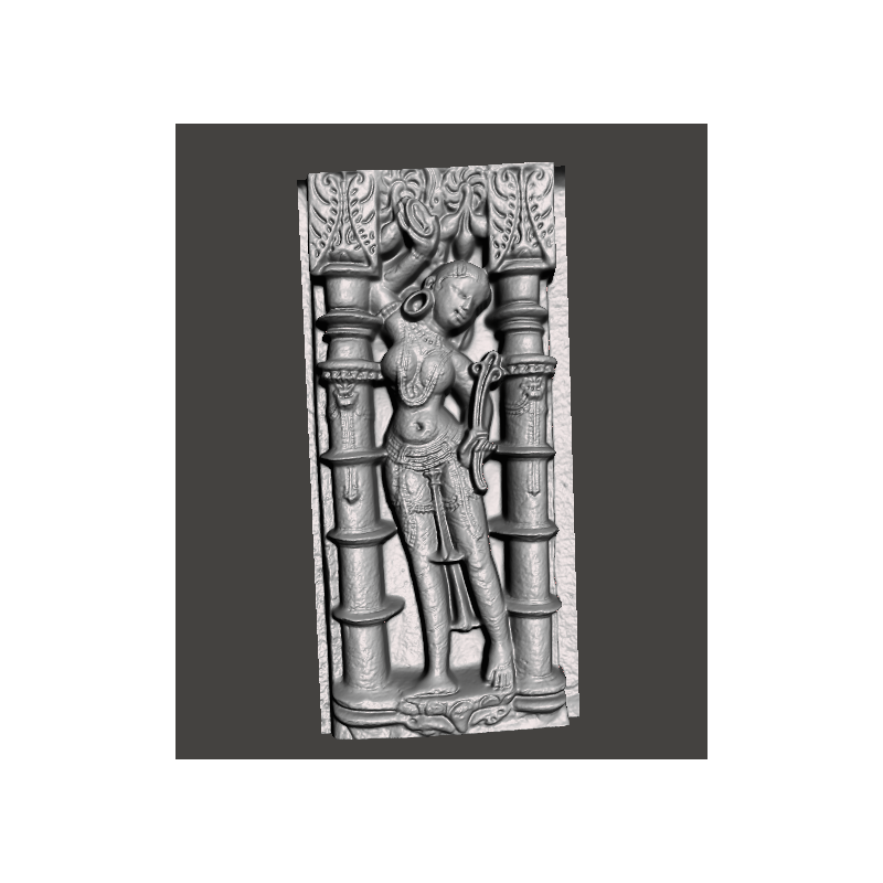Make to order - Apsara temple devi engraving