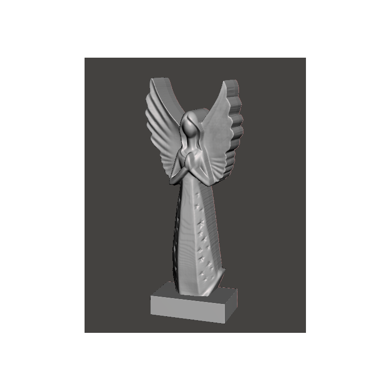 Make to order - angel candle vase sculpture