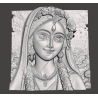 Make to order - Radha Indian lady bridal
