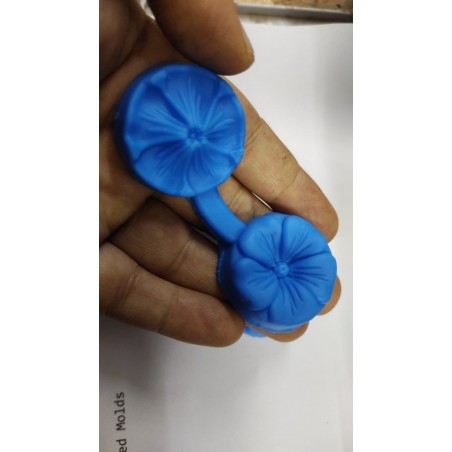 flower punch slicone mold