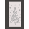 Custom Chocolate bar tablet Christmas tree design