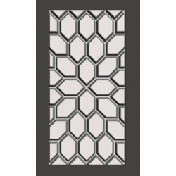 Custom Chocolate bar tablet hexagon flower pyramid design