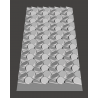 Custom Chocolate bar tablet Fish scale rotate design