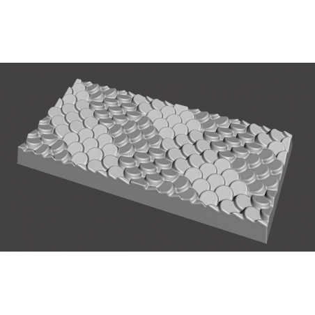 Custom Chocolate bar tablet Fish scale sequins design
