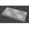 Custom Chocolate bar tablet Fish scale sequins design