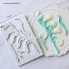 lily of valley floral flower pattern valley Reusable Silicone Mold