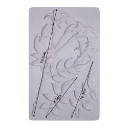 Floral flower pattern valley Reusable Silicone Mold