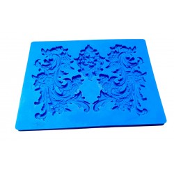 Emboss embed pattern Reusable Silicone Mold