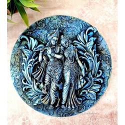 Lord Radha Krishna Symbol of Love Silicone Mold Madhavi Madhav Keshavi