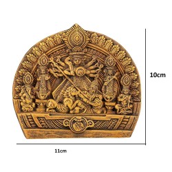 Goddess Durga Idol with Family for Home Decor,