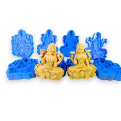 Hindu Goddess ashtalakshmi Antique Finish Mould  Lakshmi Idol Diwali P